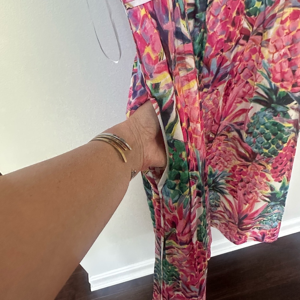 J.Crew Ratti Pineapple Summer Dress- size 14 
Hard to find!! - Picture 13 of 13